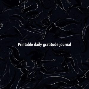 Printable Daily Gratitude Journal