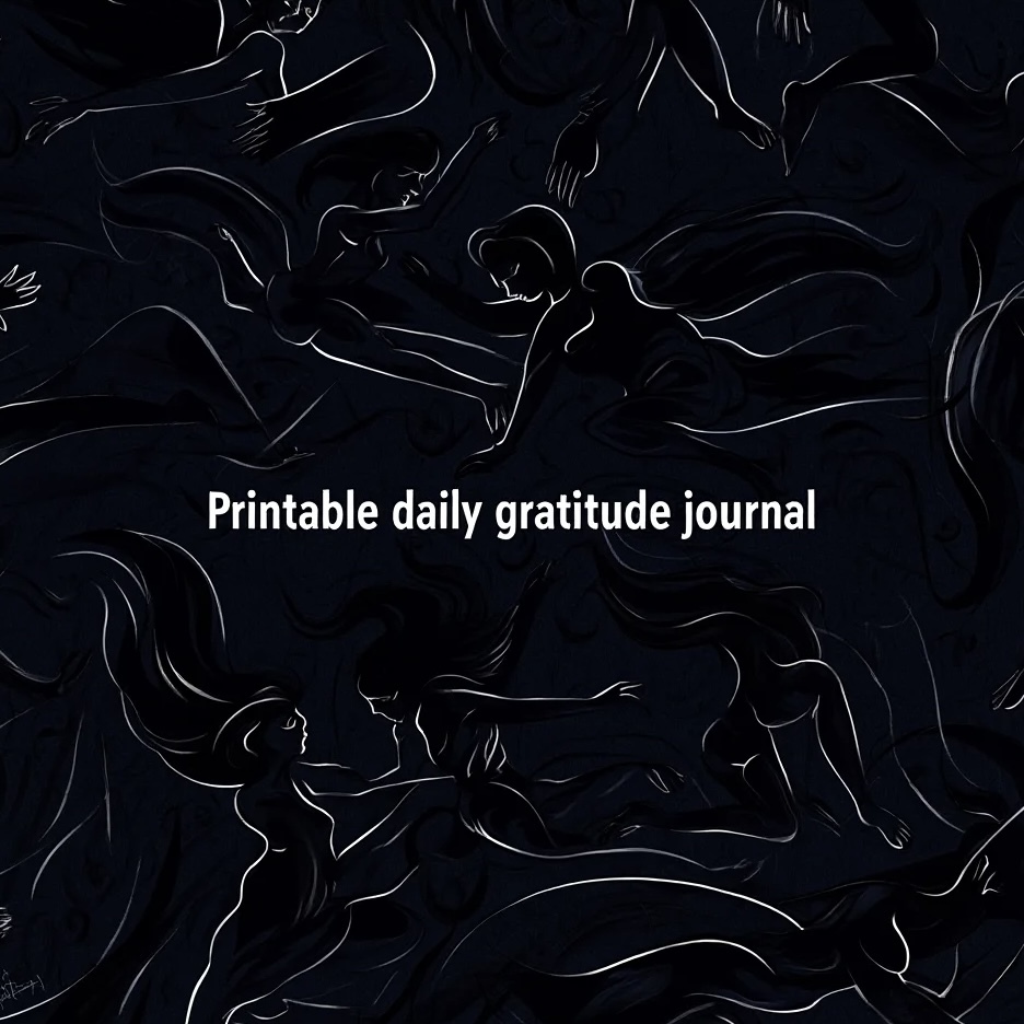 Printable Daily Gratitude Journal