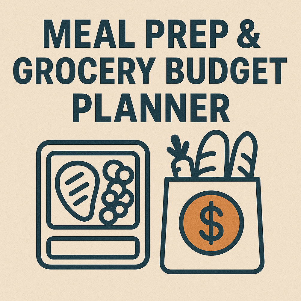 Meal Prep & Grocery Budget Planner